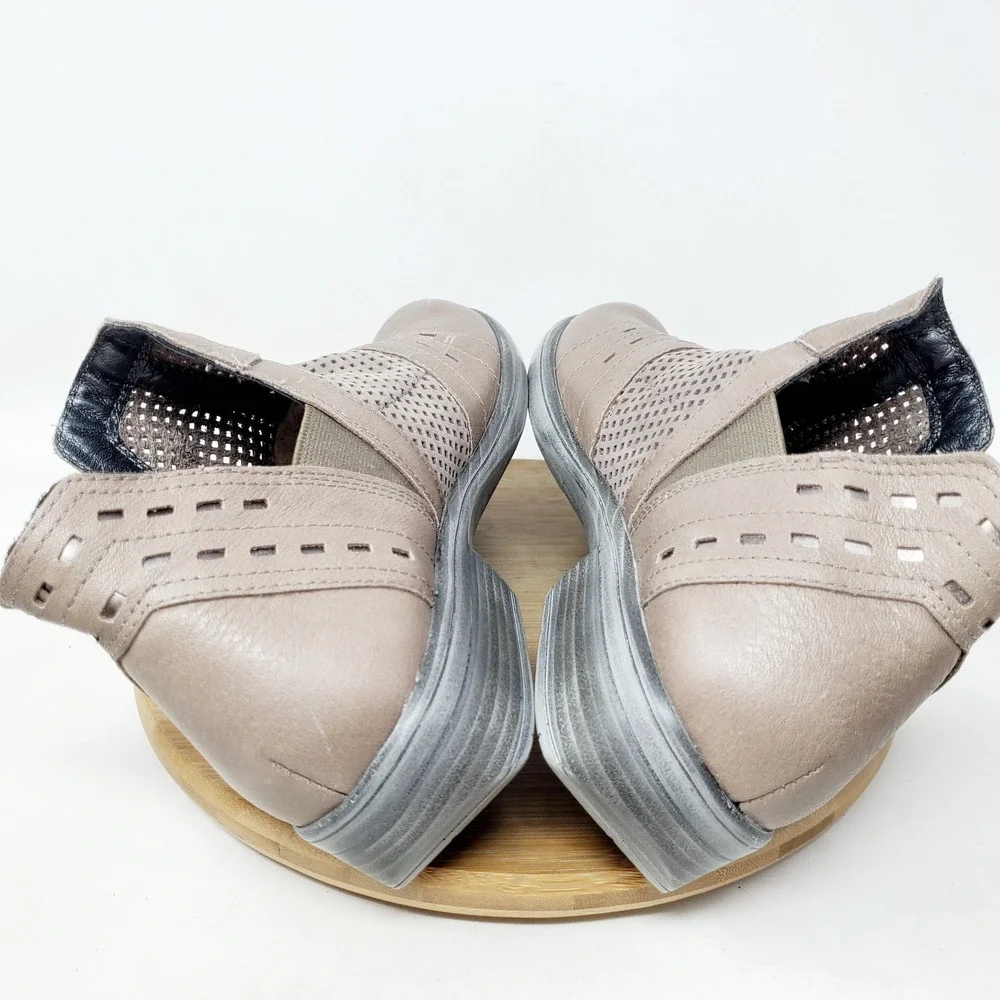 Naot Rivotra Boots Womens 38 Stone‎ Boho Western Moto Ankle Comfort Shoes